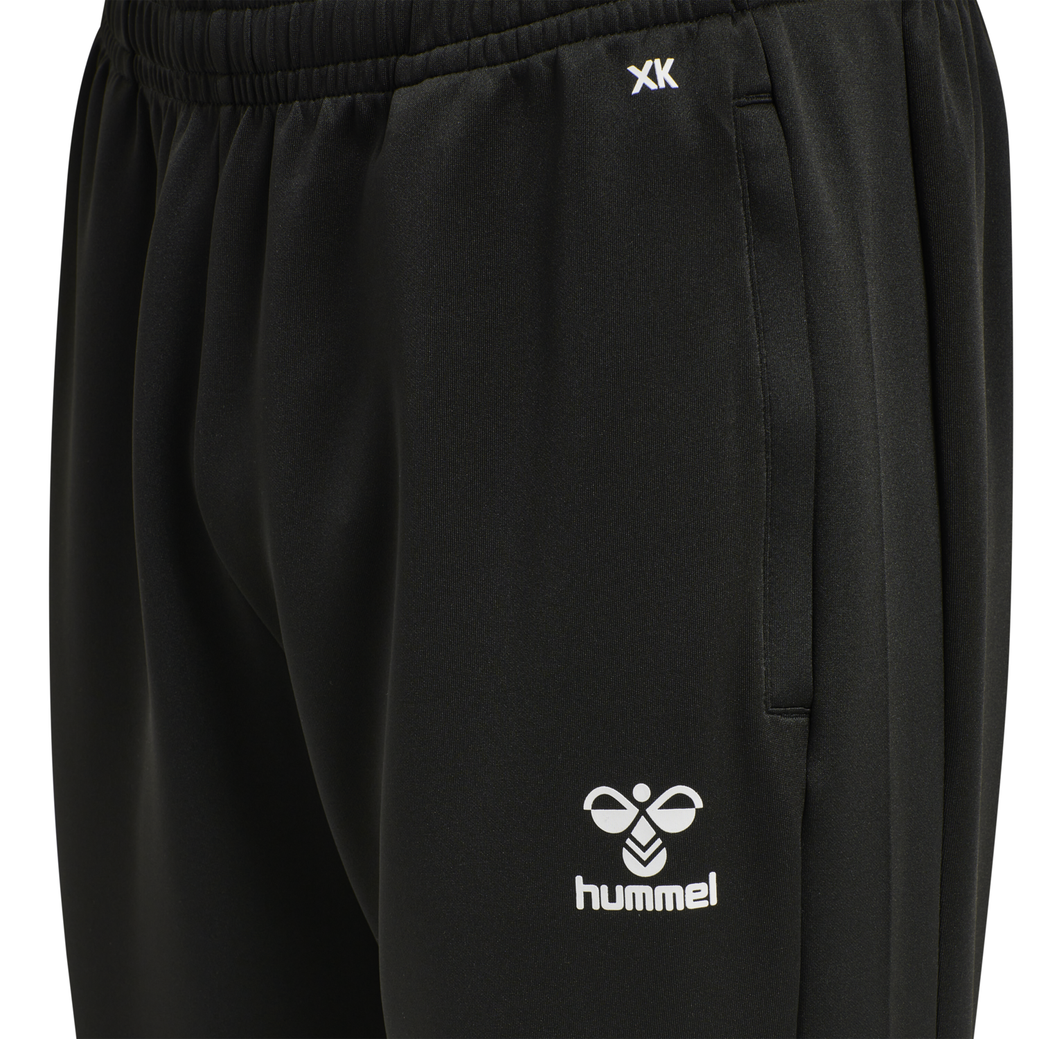hmlCORE XK TRAINING POLY PANTS, BLACK/BLACK, packshot