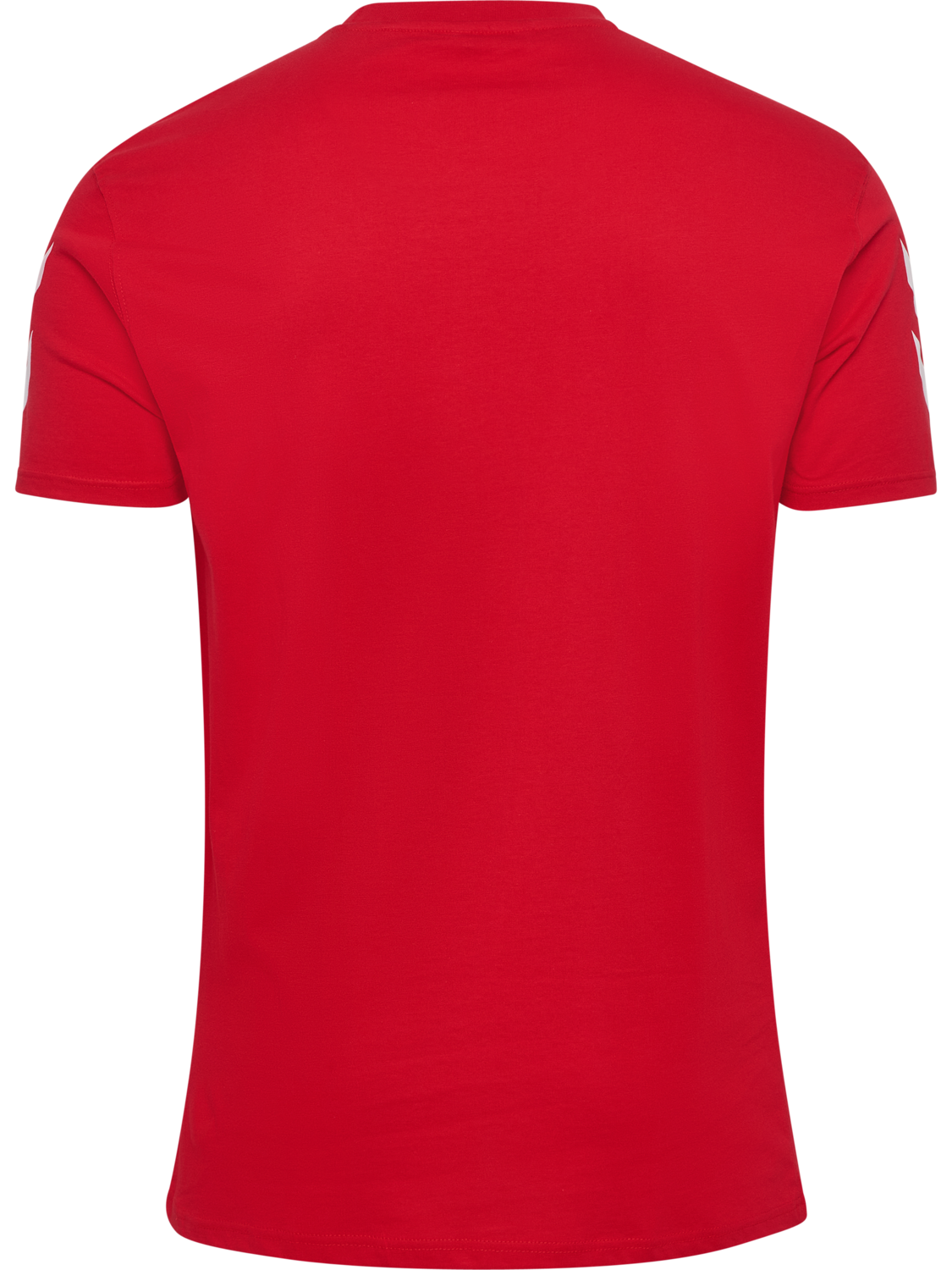 hmlGO 2.0 CHEVRON T-SHIRT S/S, TRUE RED, packshot