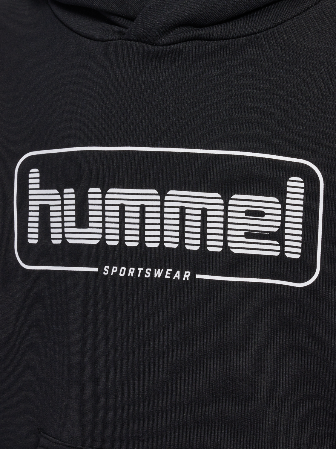 hmlBALLY HOODIE, BLACK, packshot
