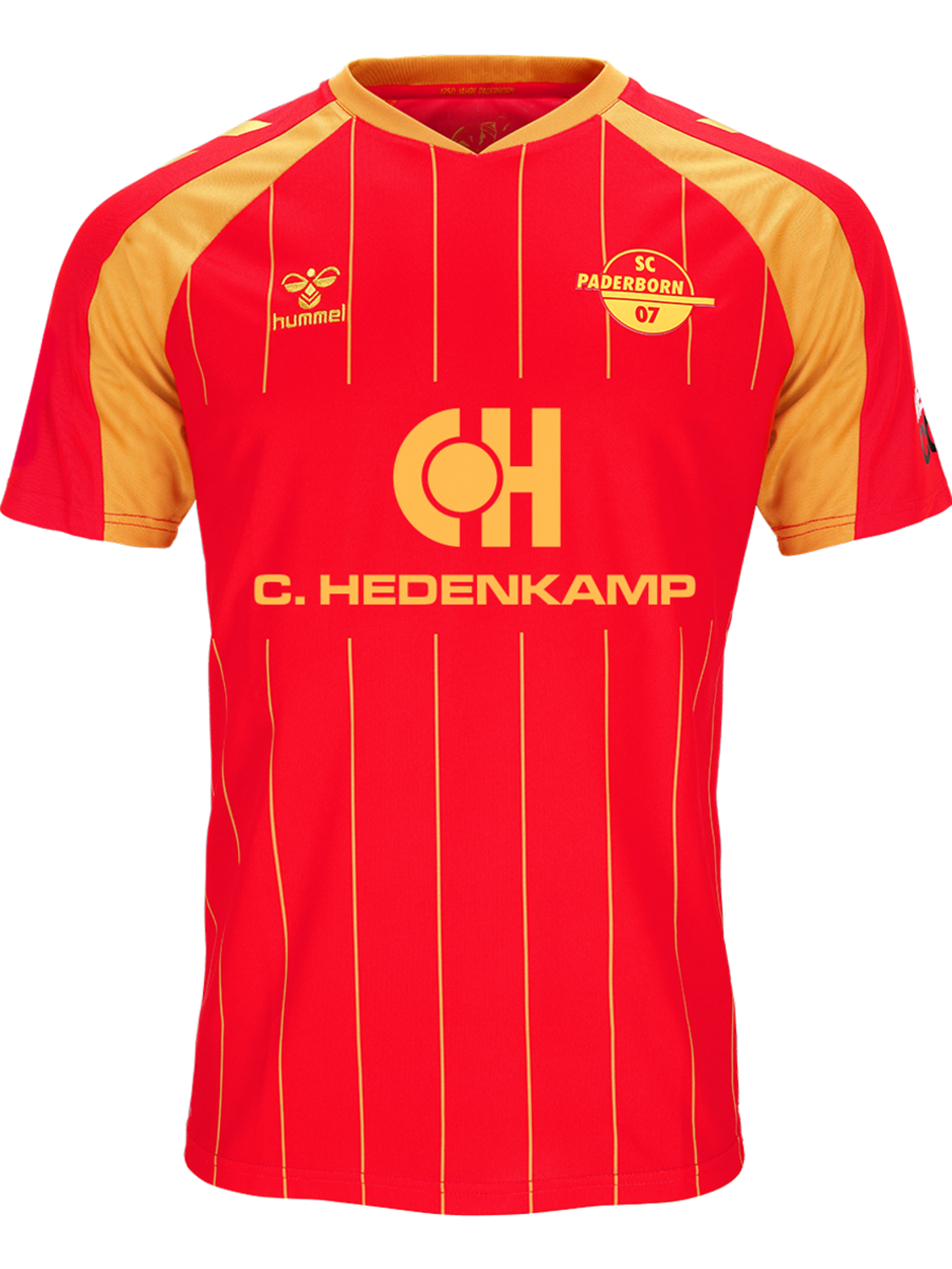 SCP07 26/27 AWAY JERSEY S/S, FIERY RED, packshot
