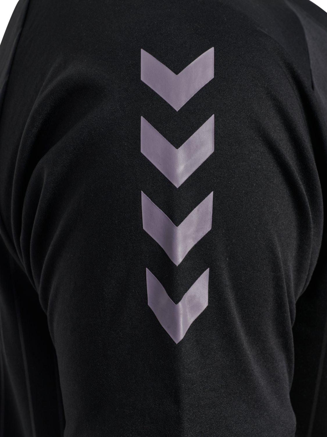 hmlPULSE STRIPE T-SHIRT S/S, BLACK, packshot