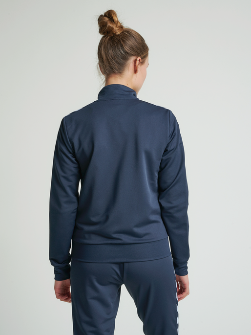 hmlNELLY 2.0 ZIP JACKET, BLUE NIGHTS, model