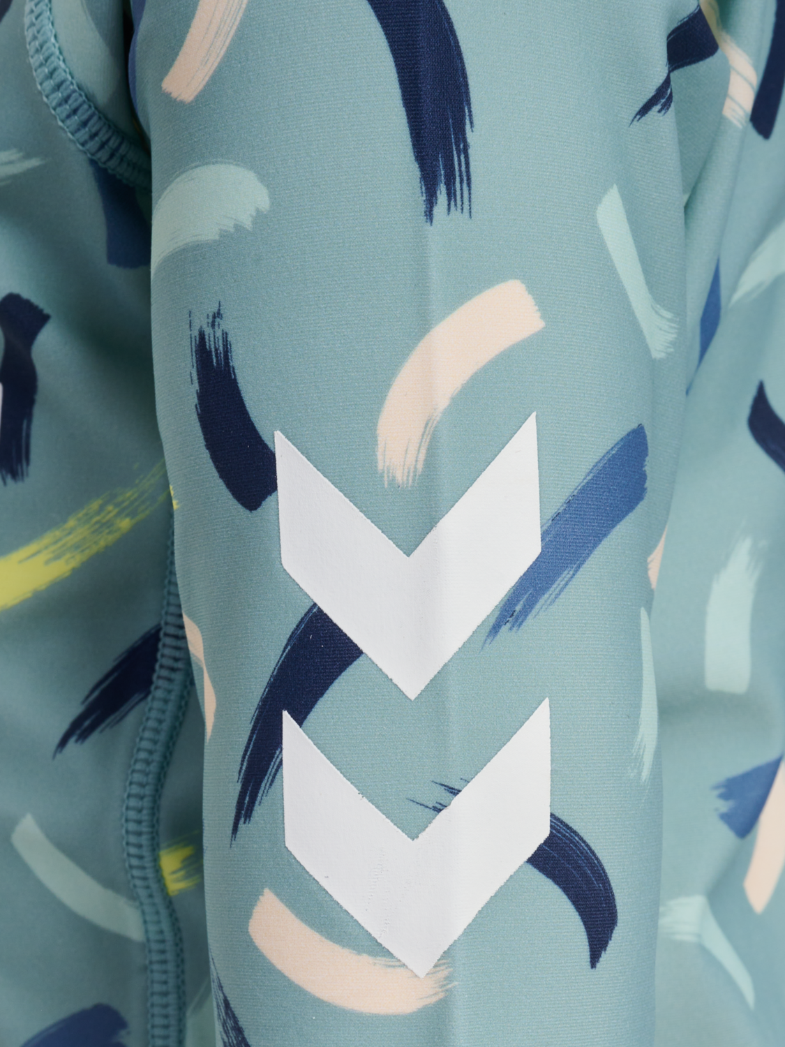 hmlMORGAT SWIM SUIT, BLUE SURF, packshot