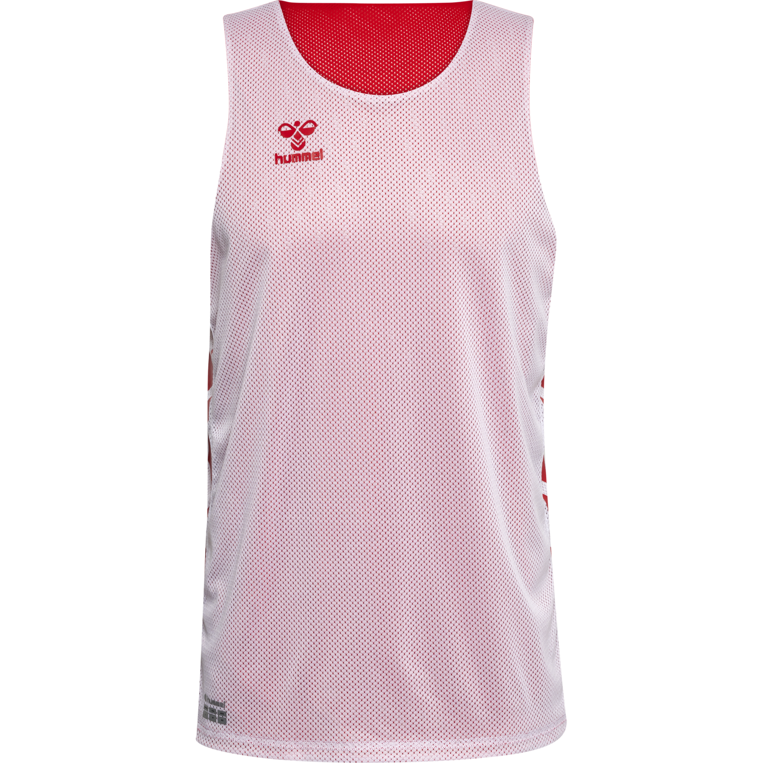 hmlCORE XK REVERSE BASKET JERSEY, TRUE RED/WHITE, packshot