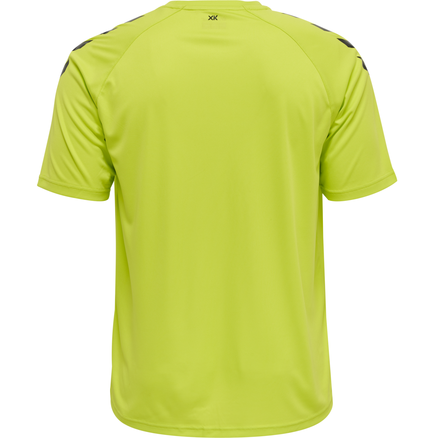 hmlCORE XK CORE POLY T-SHIRT S/S, LIME POPSICLE, packshot