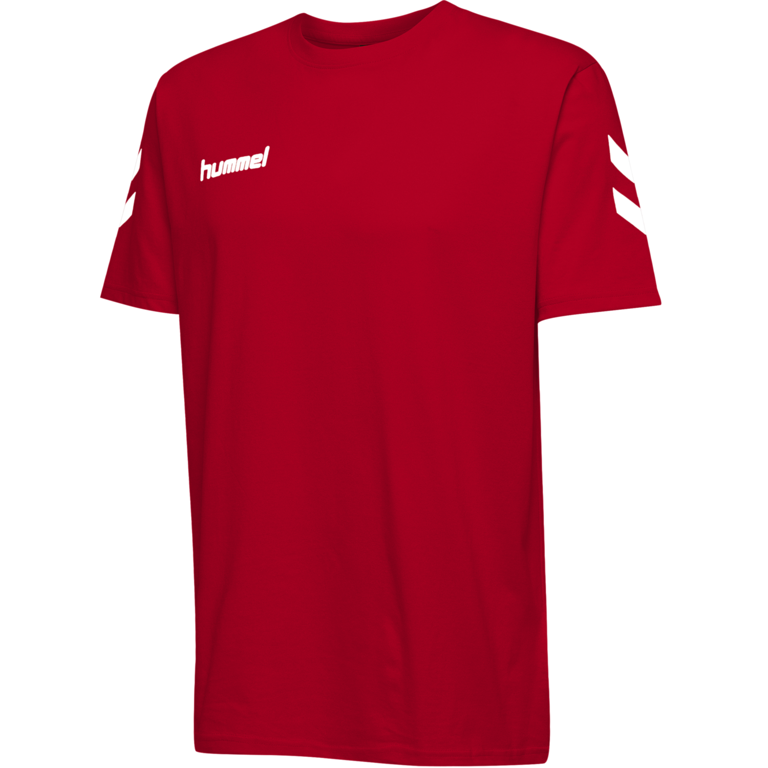 HMLGO KIDS COTTON T-SHIRT S/S, TRUE RED, packshot