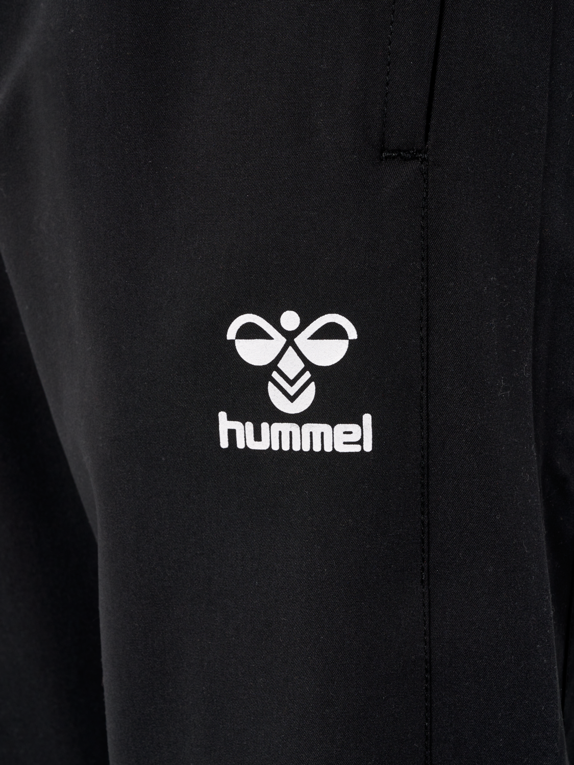 hmlTRAVEL WOVEN PANTS KIDS, BLACK, packshot