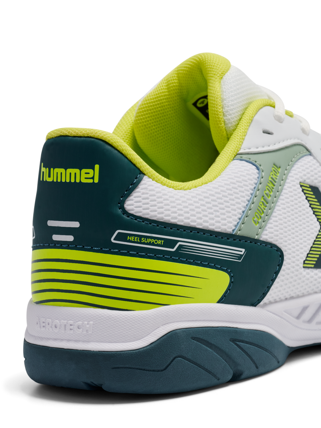 COURT CONTROL II, WHITE/GREEN/YELLOW, packshot