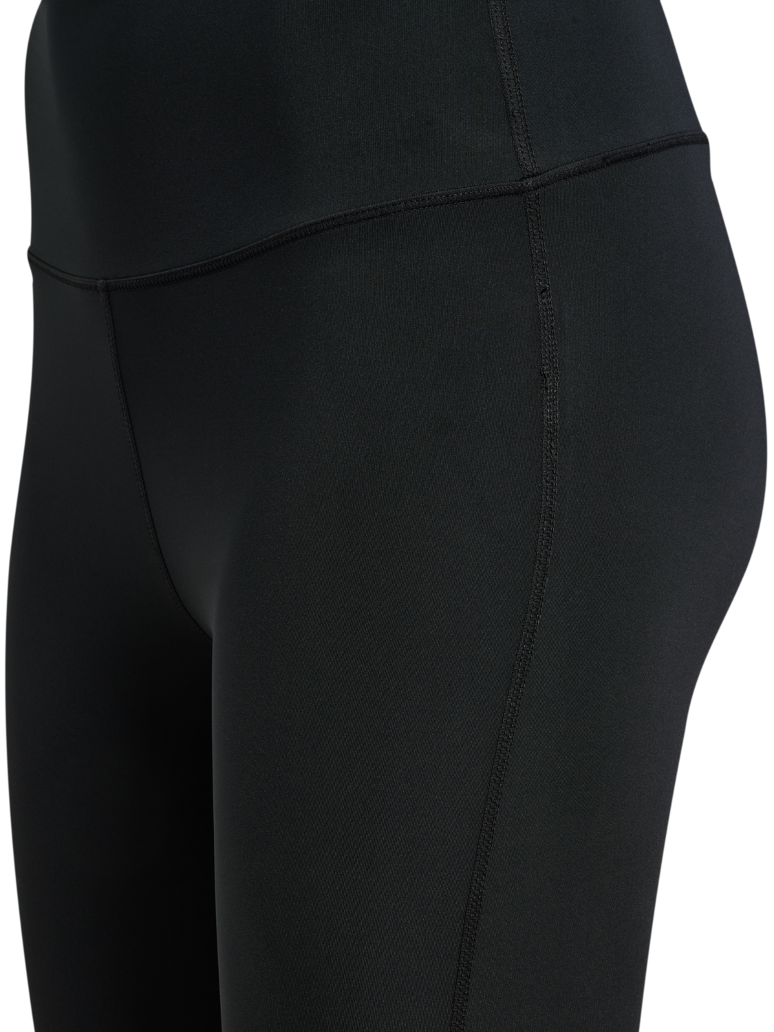 hmlPULSE HIGH WAIST TIGHTS, BLACK, packshot