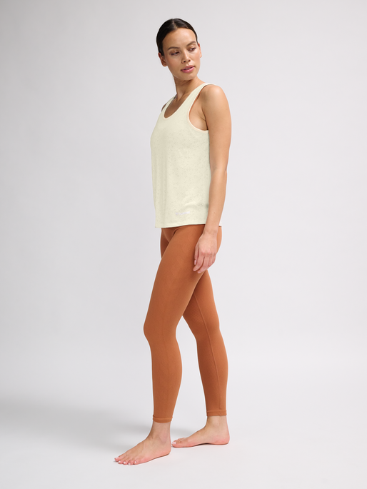 hmlMT LIGHT BURNOUT TANKTOP, WHITECAP GRAY, model