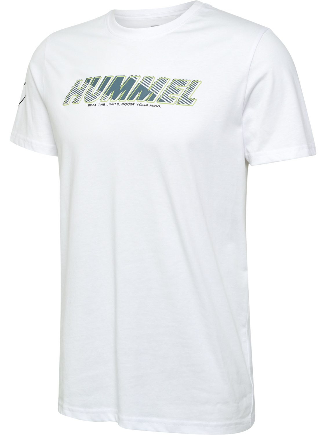 hmlTE EFFORT COTTON T-SHIRT, WHITE, packshot