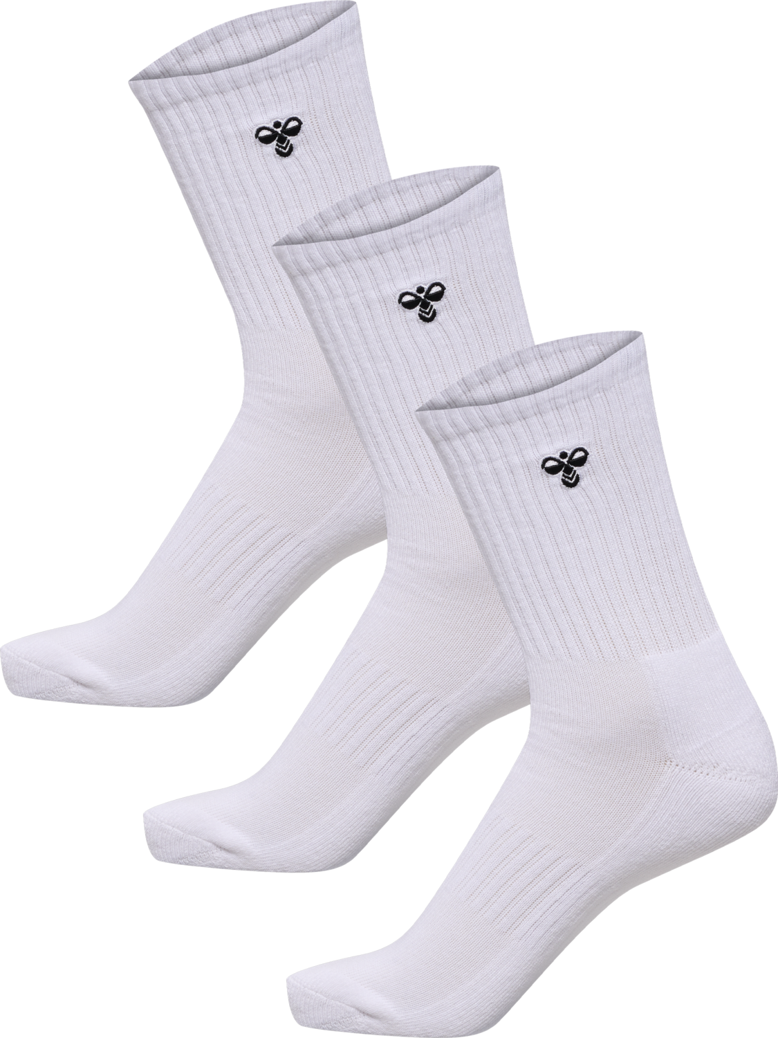 hml3-PACK SOCKS BEE, WHITE/WHITE, packshot