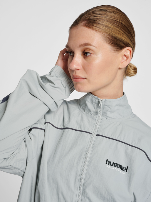 hmlLGC CELAB WOV ZIP JACKET, HARBOR MIST, model