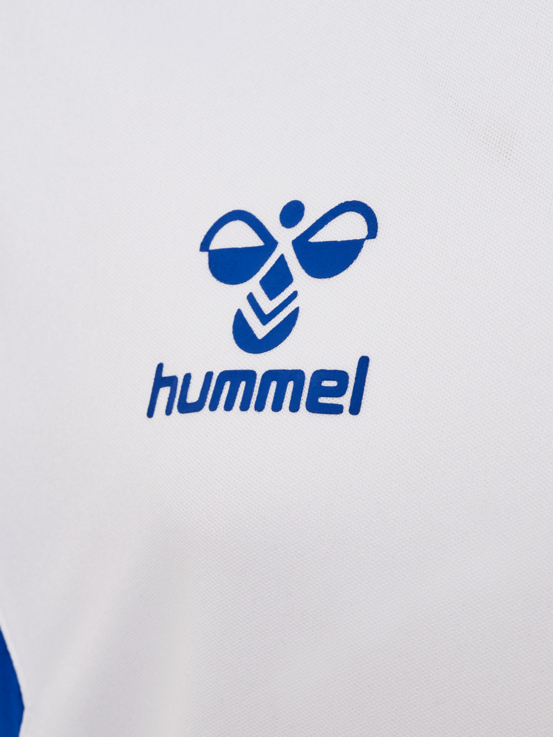 hmlAUTHENTIC PL JERSEY S/S KIDS, WHITE/TRUE BLUE, packshot