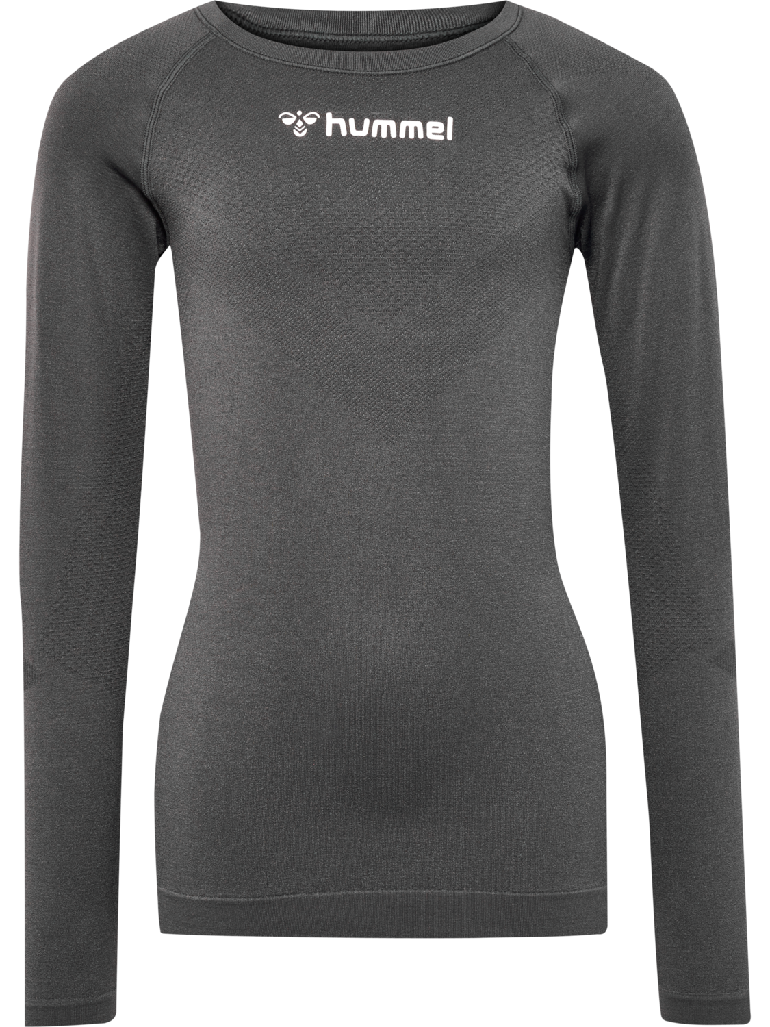 hmlBL COMFORT 2.0 TEE L/S KIDS, ASPHALT, packshot