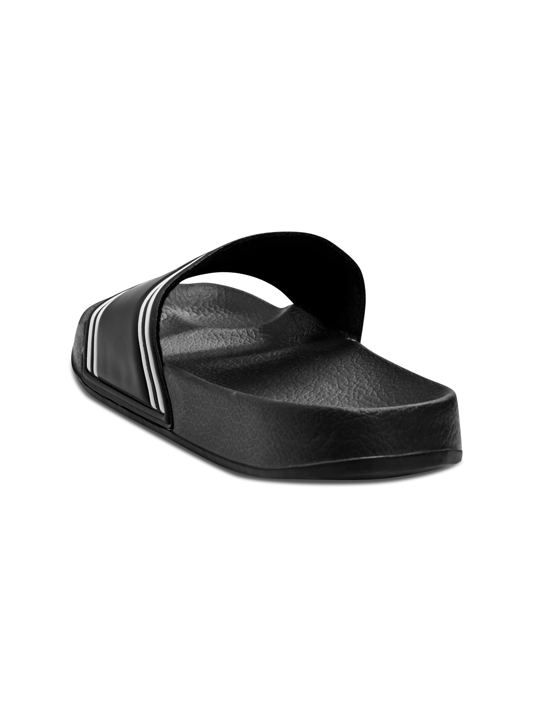 POOL SLIDE JR , BLACK, packshot