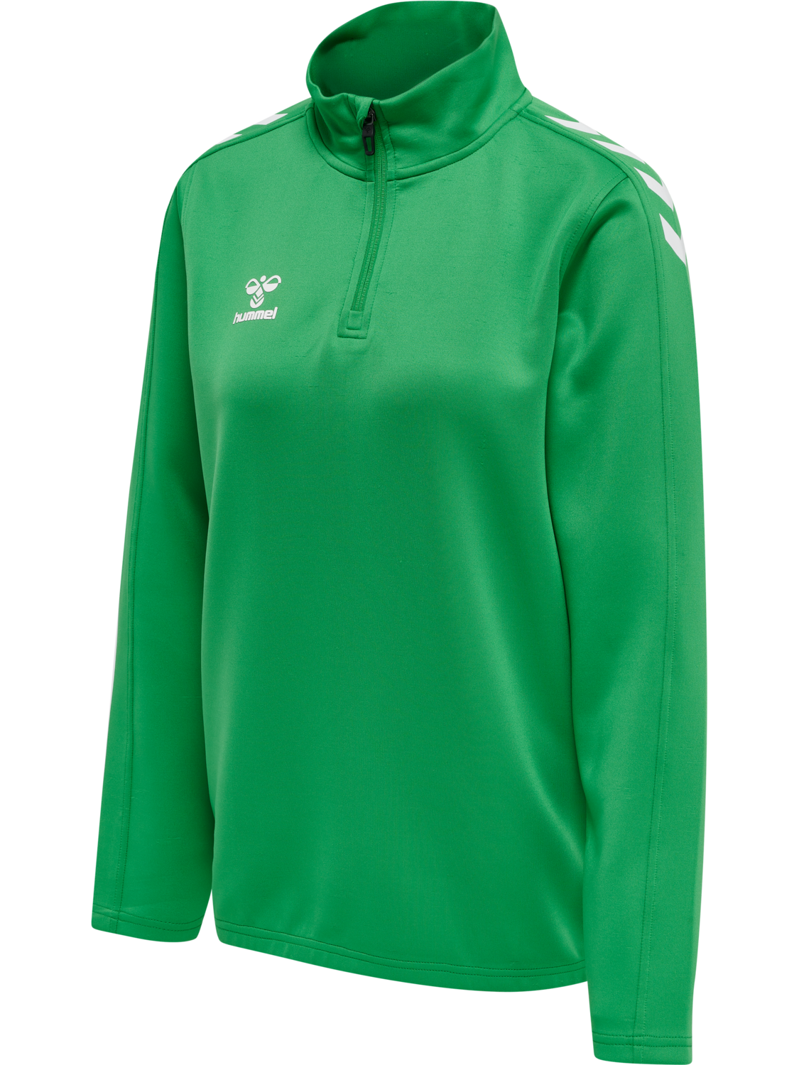 hmlCORE XK HALF ZIP SWEAT WOMAN, JELLY BEAN, packshot