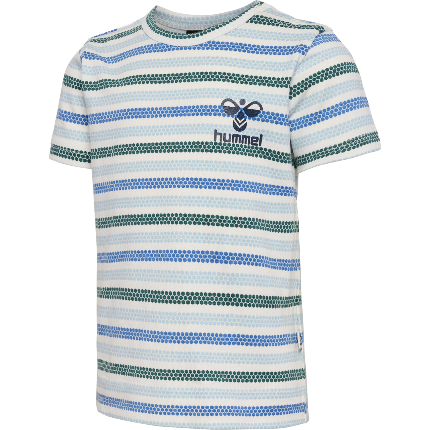 hmlTORINI T-SHIRT S/S, MARSHMALLOW, packshot