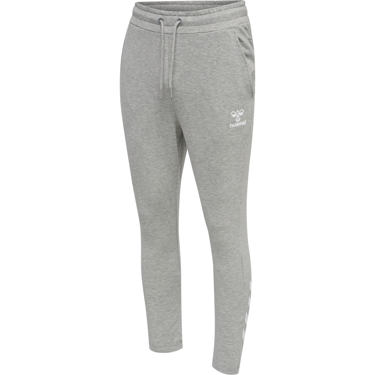 hmlISAM 2.0 TAPERED PANTS, GREY MELANGE, packshot