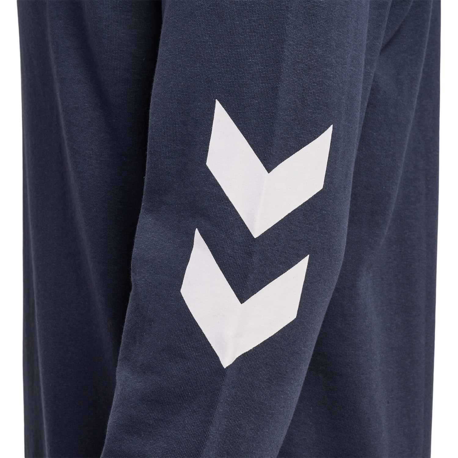 hmlLEGACY LOGO HOODIE, BLUE NIGHTS, packshot