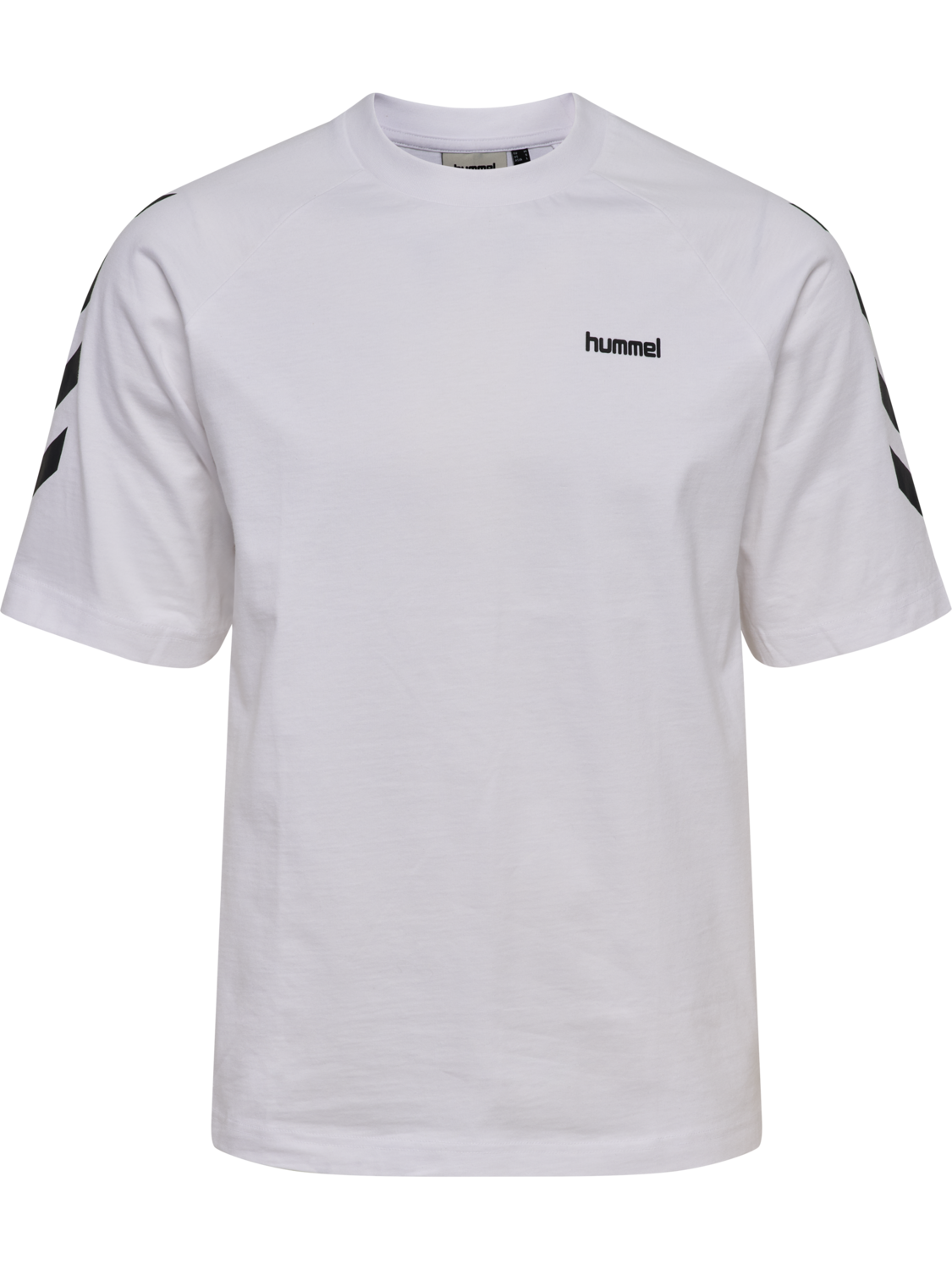 hmlKEEPER CHEVRON T-SHIRT S/S, WHITE, packshot