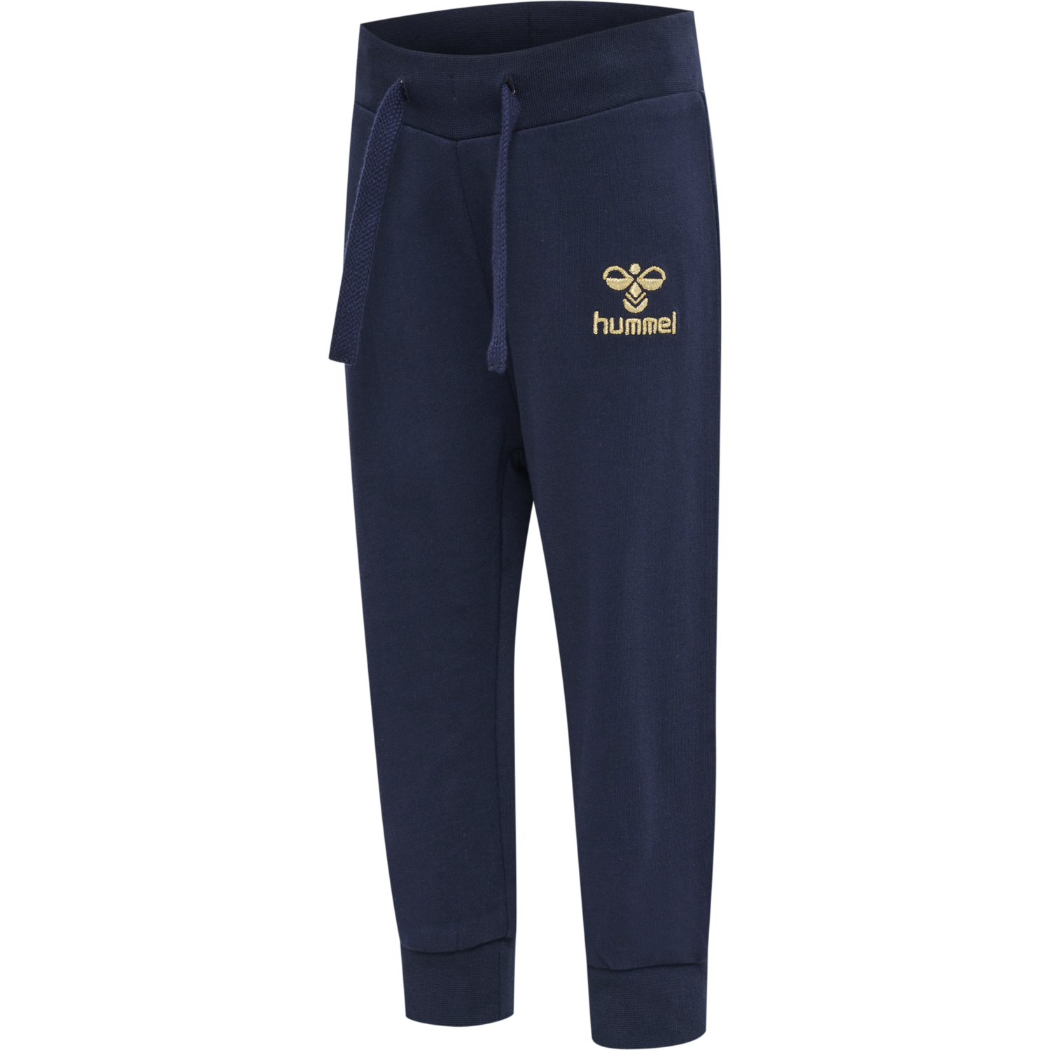 hmlSIGNE PANTS, BLACK IRIS, packshot