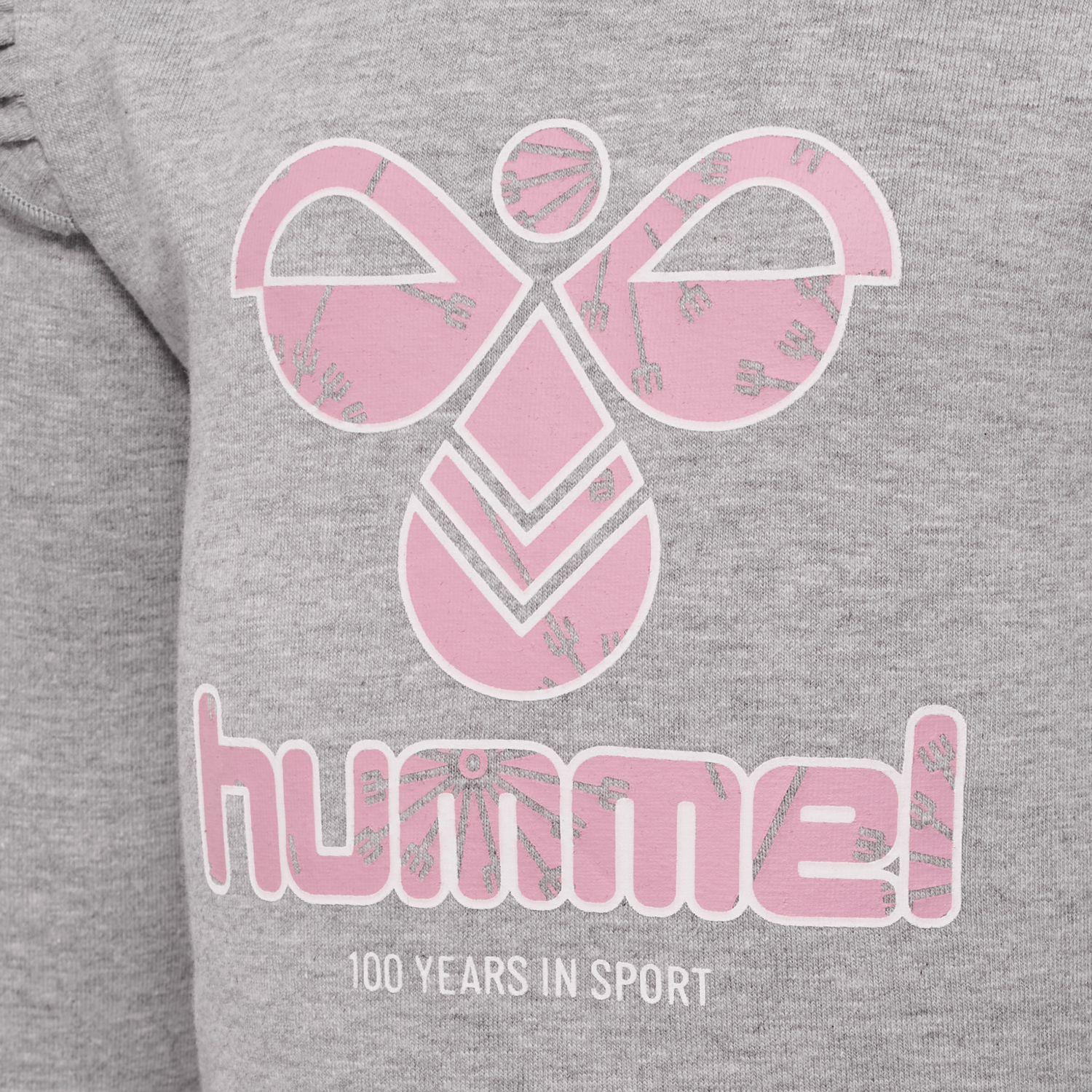 hmlDANA BODY L/S, GREY MELANGE, packshot