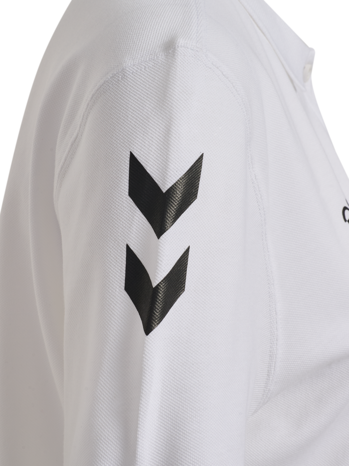 hmlGO 2.0 CHEVRON POLO WOMAN, WHITE, packshot