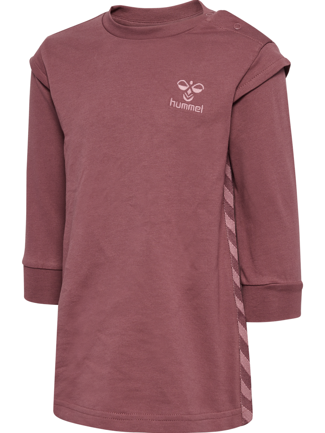 hmlOLGA SWEAT DRESS, ROSE BROWN, packshot