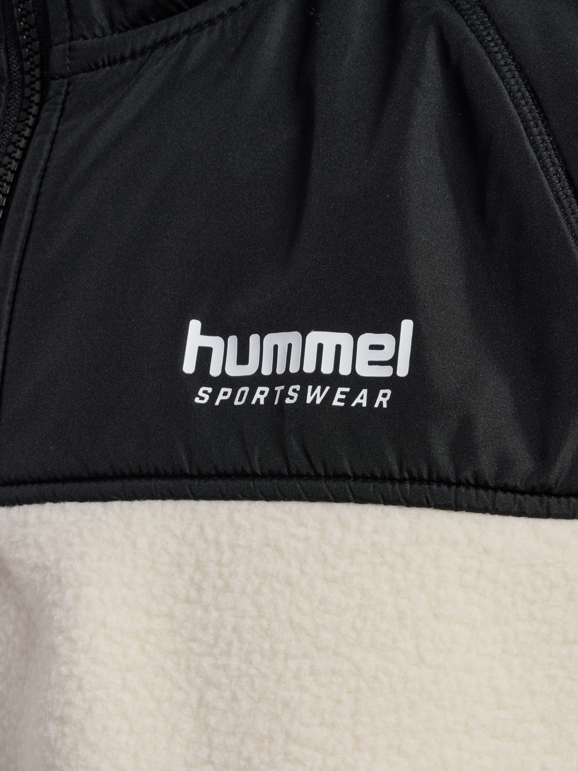 hmlLGC THEO FLEECE WAISTCOAT, TOFU, packshot