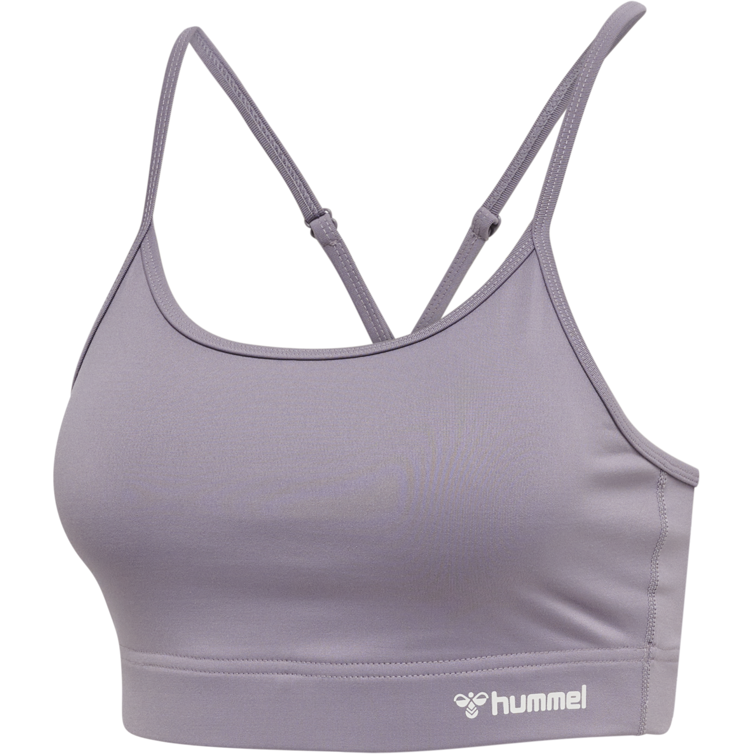 hmlMT CHIPO PADDED SPORTS BRA, MINIMAL GRAY, packshot