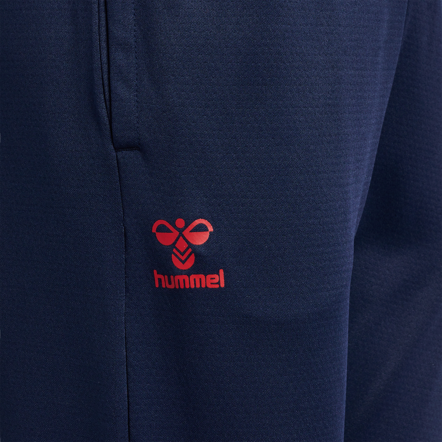 hmlQ4 POLY TRAINING PANT WO, MARINE, packshot