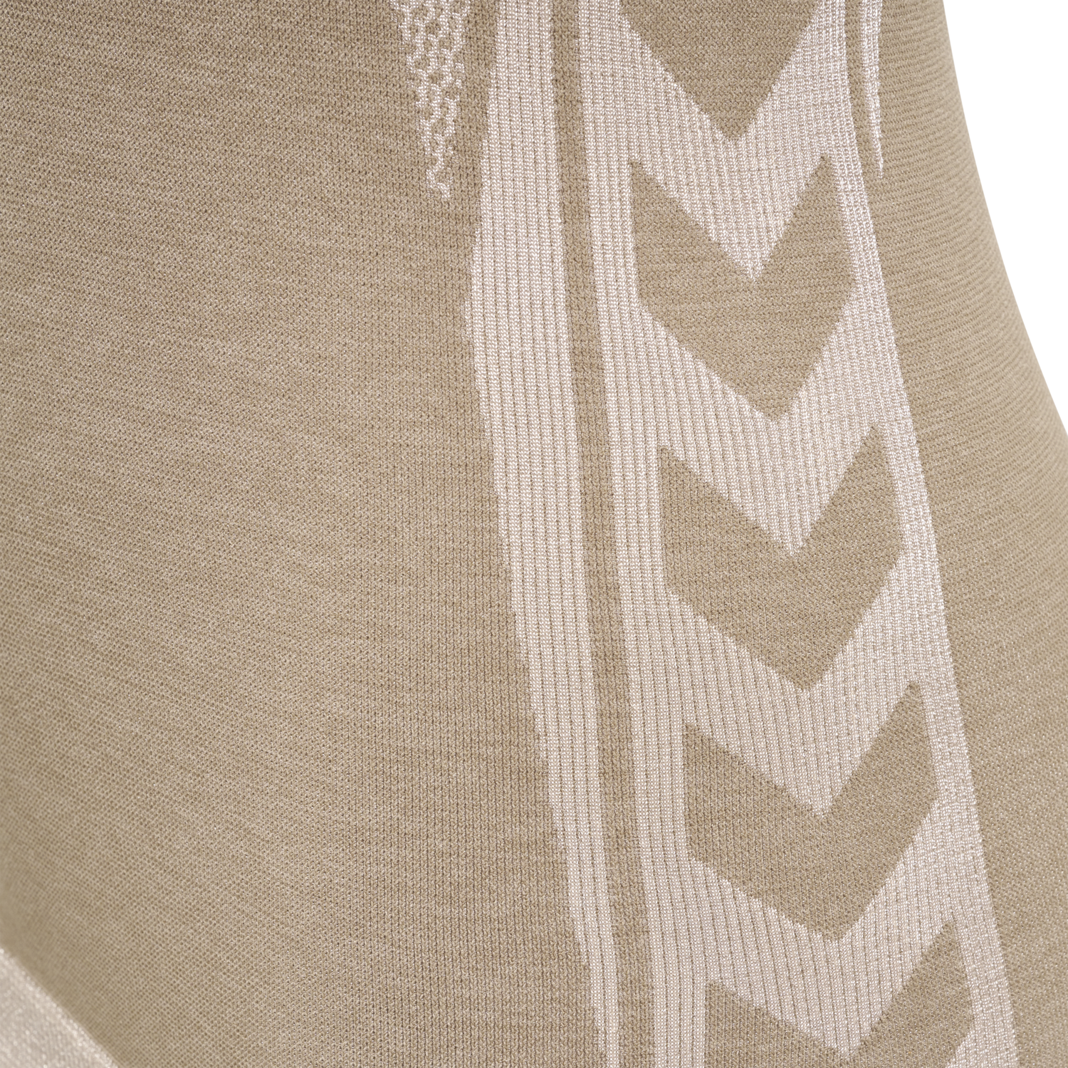 hmlCLEA SEAMLESS TIGHT T-SHIRT L/S, CHATEAU GRAY/DRIFTWOOD MELANGE, packshot