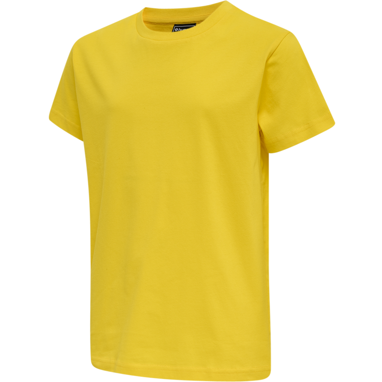 hmlRED BASIC T-SHIRT S/S KIDS, EMPIRE YELLOW, packshot