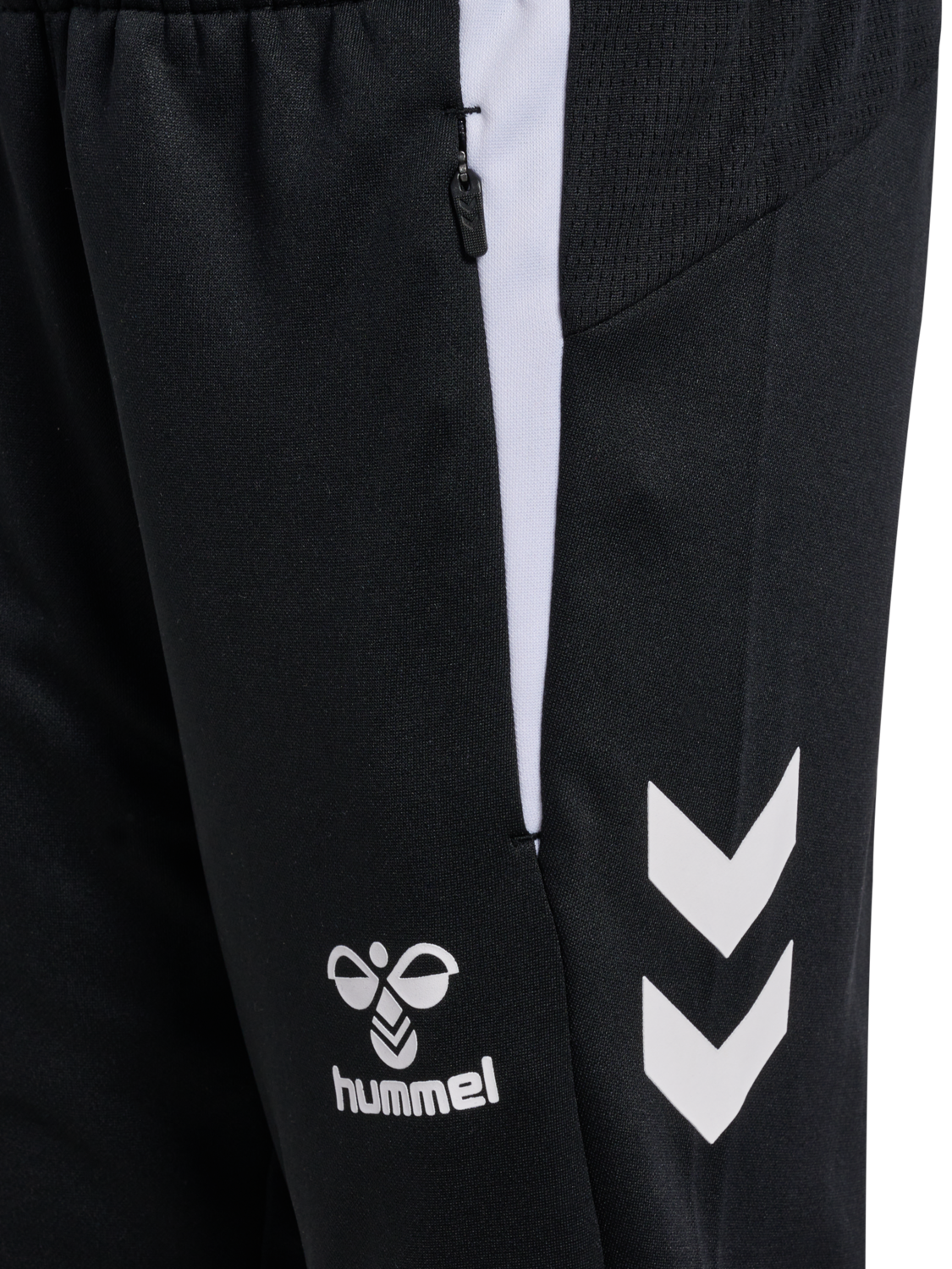 hmlLEAD 2.0 TRACK PANTS KIDS, BLACK, packshot