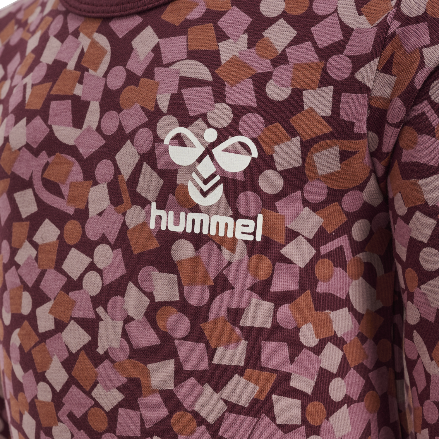 hmlCONFETTI BODY L/S, WINDSOR WINE, packshot