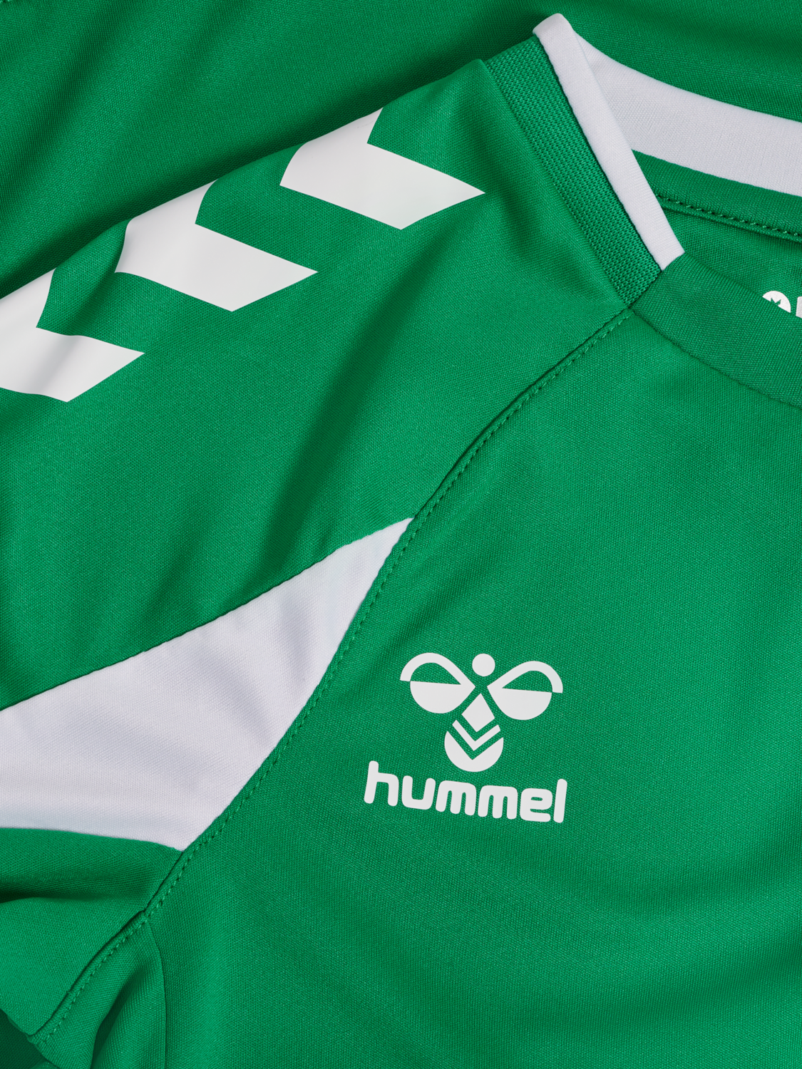 hmlCORE 2.0 JERSEY L/S KIDS, JELLY BEAN/WHITE, packshot