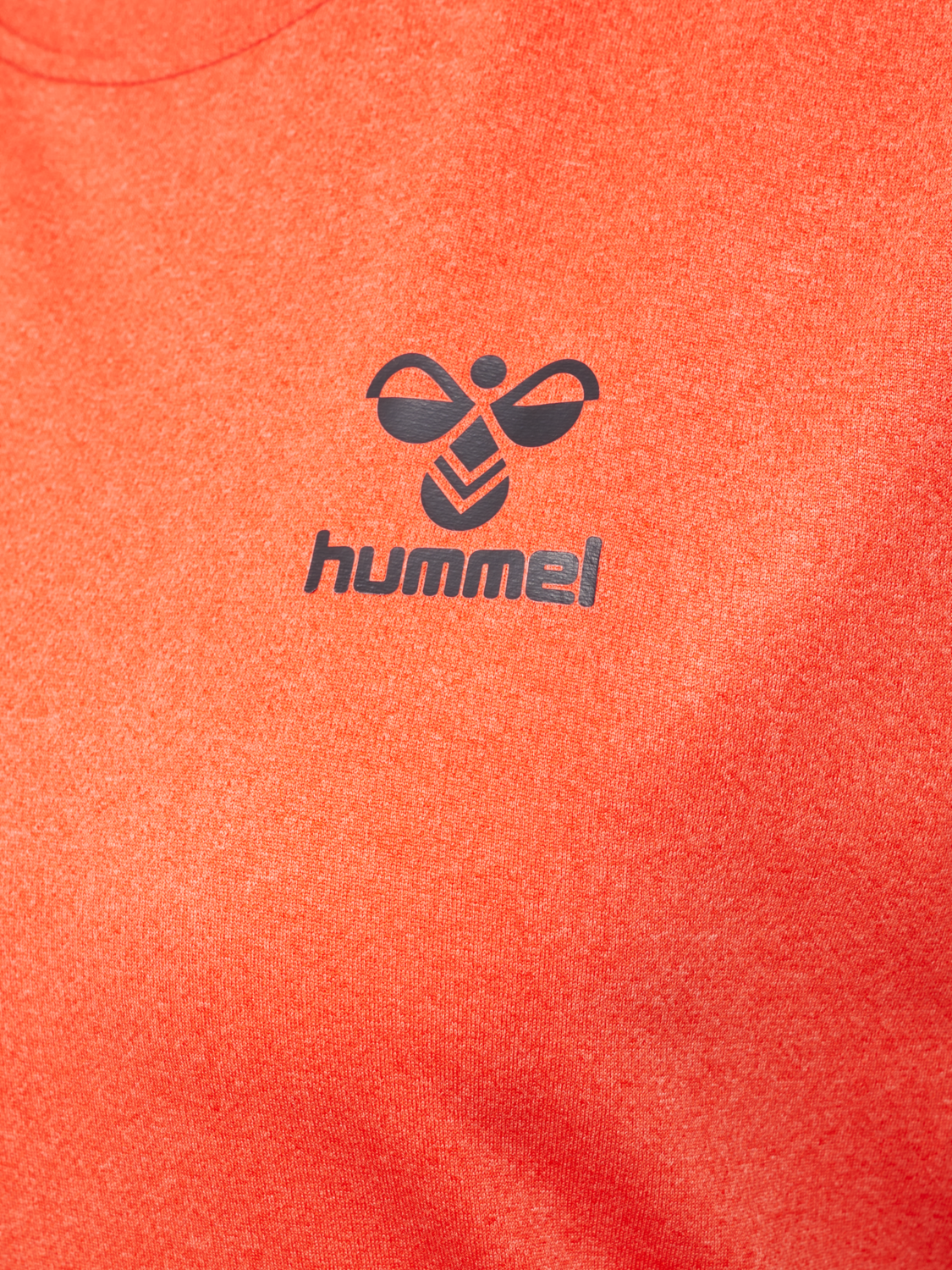 hmlSPRINT MEL T-SHIRT S/S WOMAN, SPICY ORANGE MELANGE, packshot