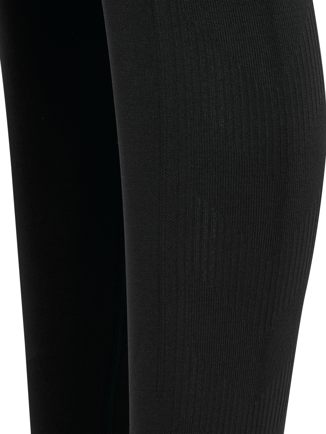 hmlTIF SEAMLESS HIGH WAIST TIGHTS, BLACK, packshot