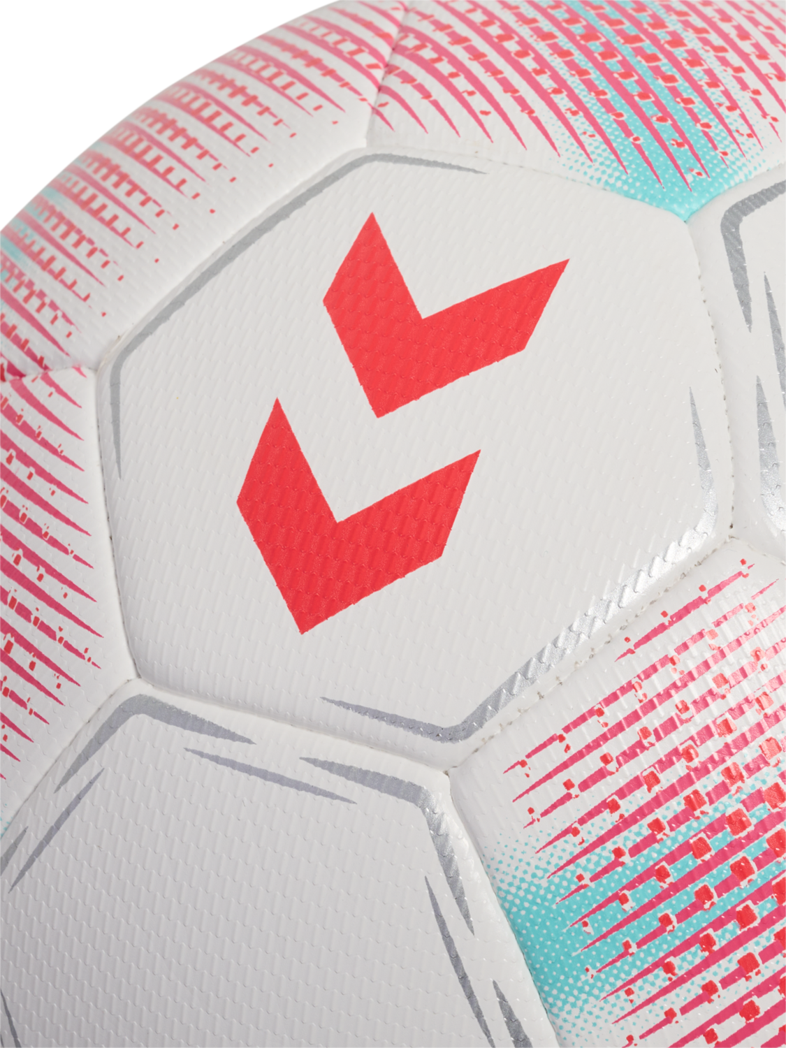 hmlPRECISION FUTSAL, WHITE/PINK/TURQOUISE, packshot