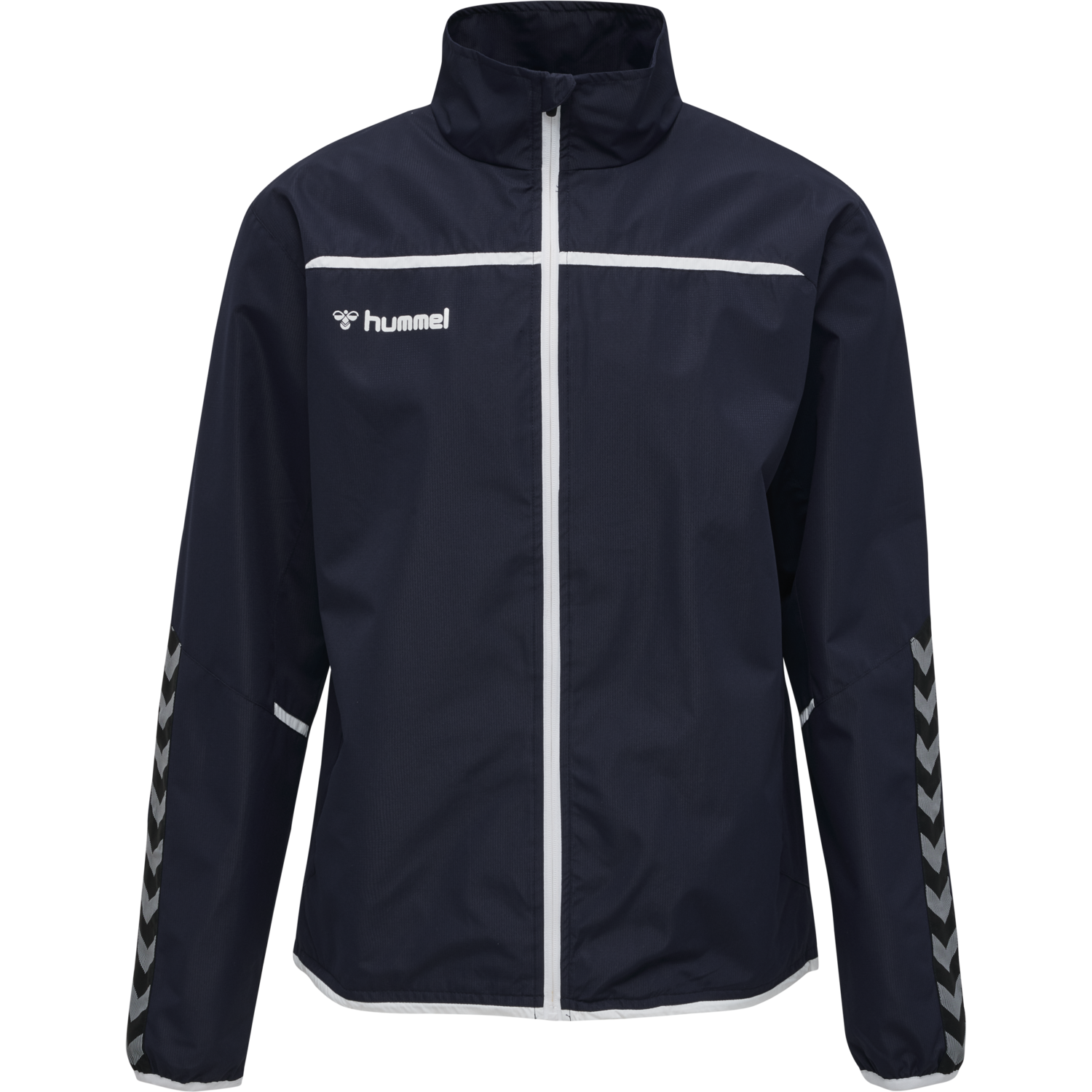 hmlAUTHENTIC KIDS TRAINING JACKET, MARINE, packshot