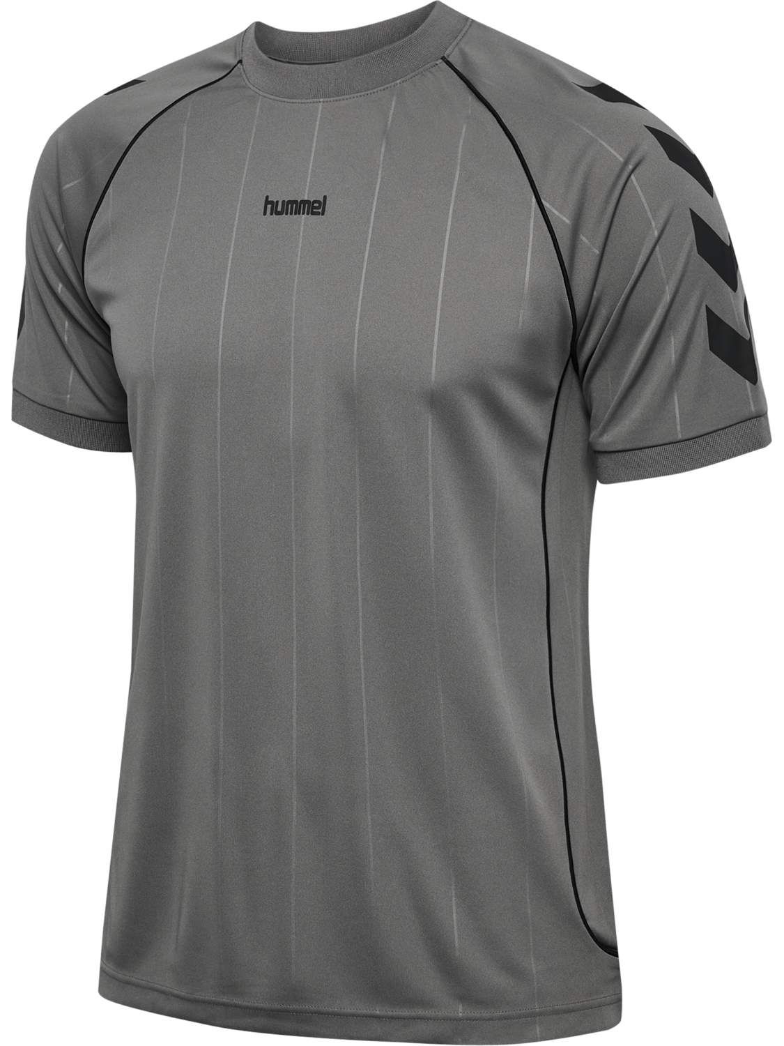 hmlPITCH T-SHIRT S/S, CHARCOAL GRAY, packshot