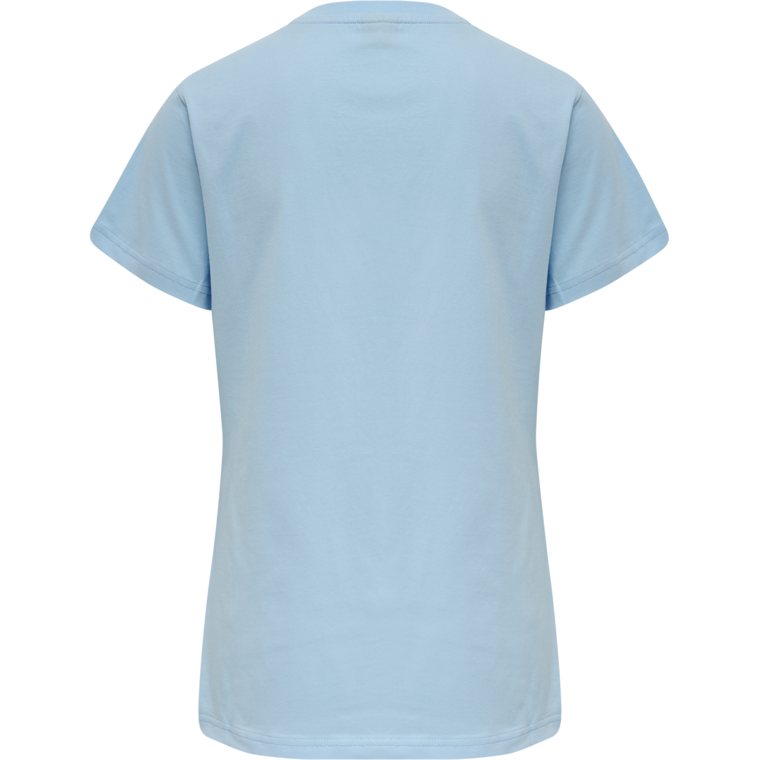 hmlRED BASIC T-SHIRT S/S WOMAN, BLUE BELL, packshot