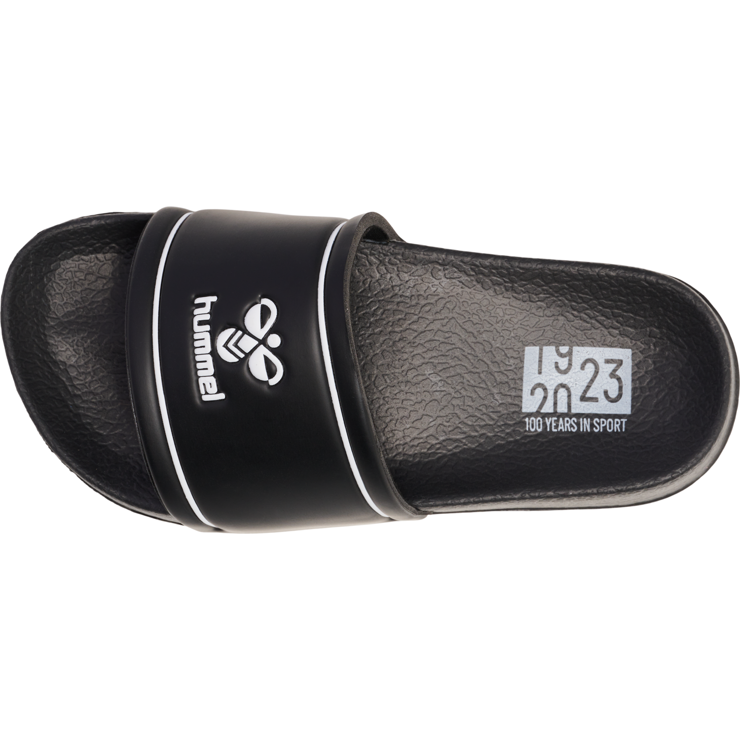 POOL SLIDE JR, BLACK, packshot