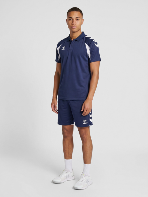 hmlCORE 2.0 POLO, MARINE/WHITE, model