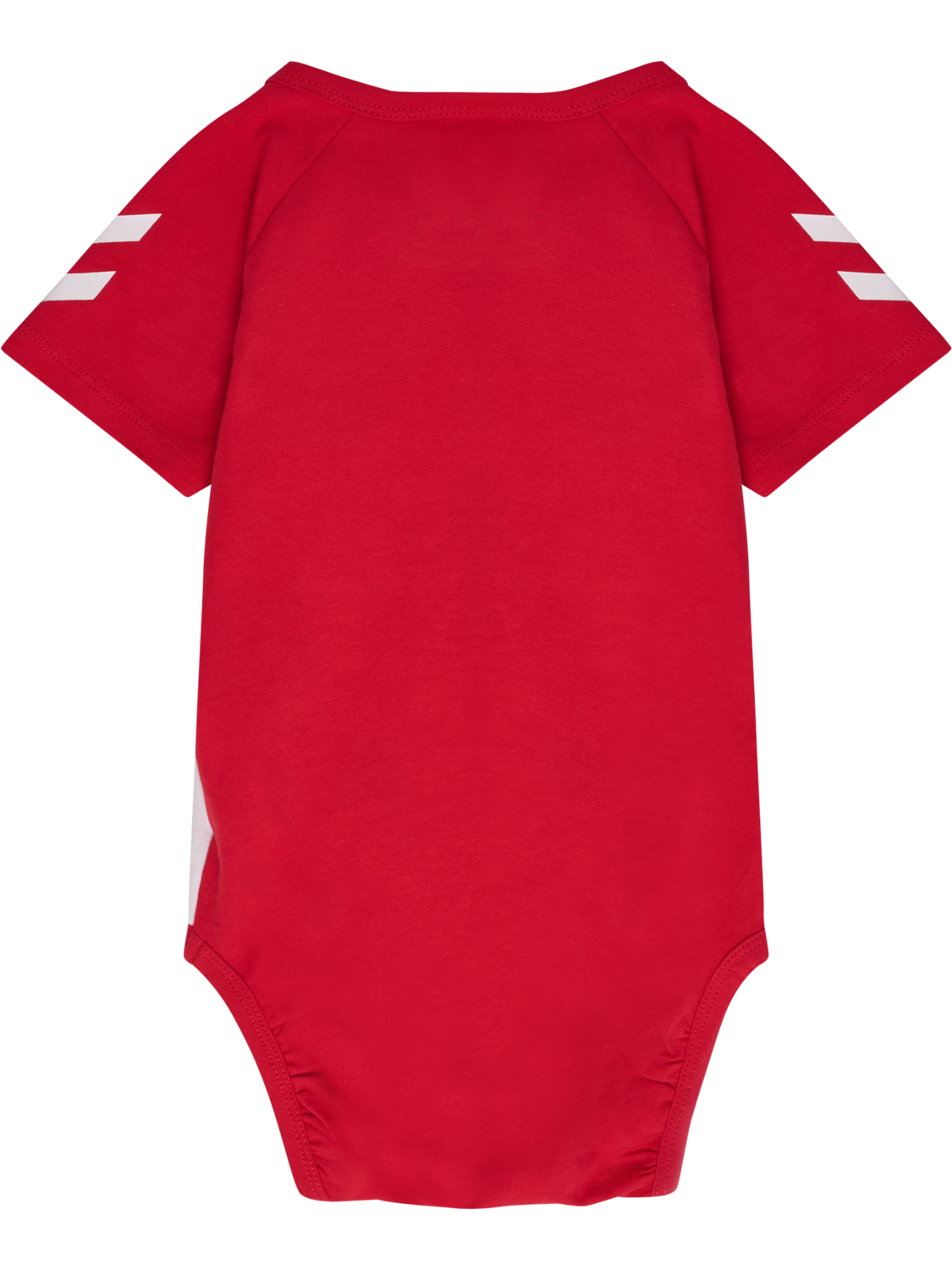 hmlMINI DBU STRIPY BODY S/S, TANGO RED, packshot