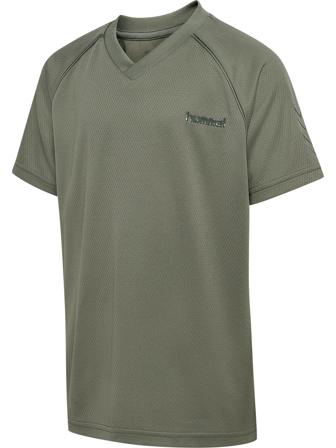 hmlJR REG ACTIVE T-SHIRT S/S, CASTOR GRAY, packshot