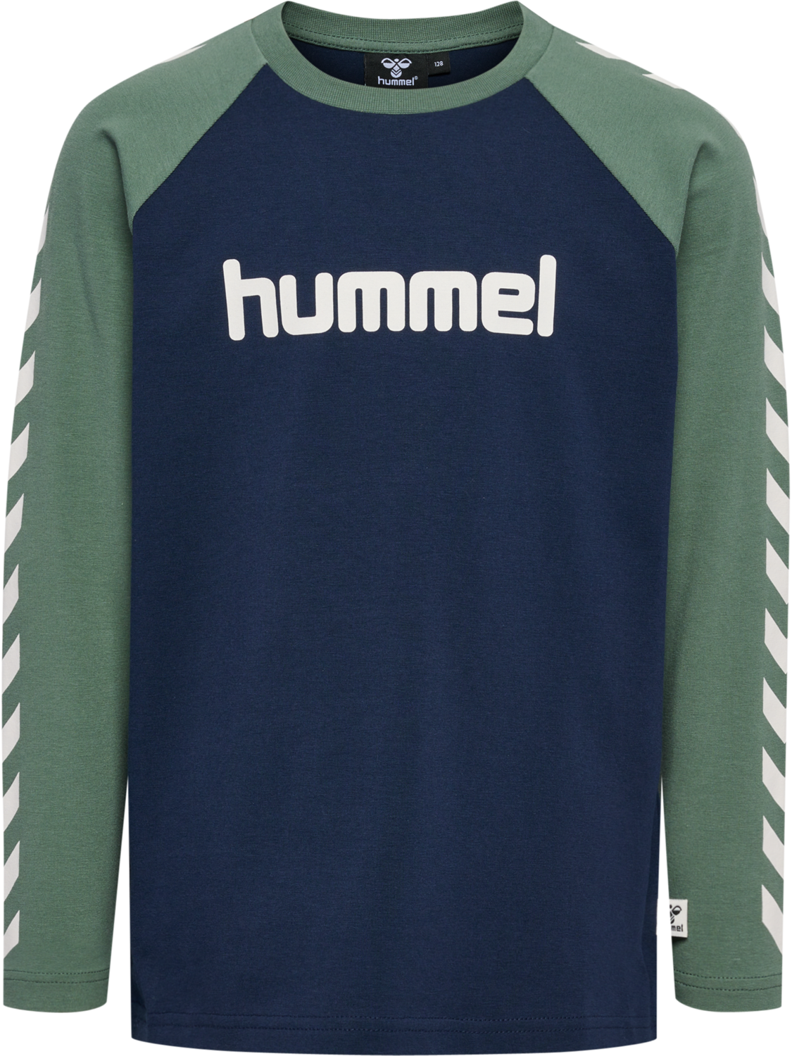 hmlBOYS T-SHIRT L/S, LAUREL WREATH, packshot