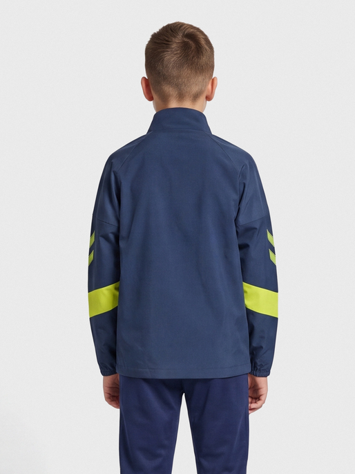 hmlLEAD TRAINING JACKET KIDS , DARK DENIM, model