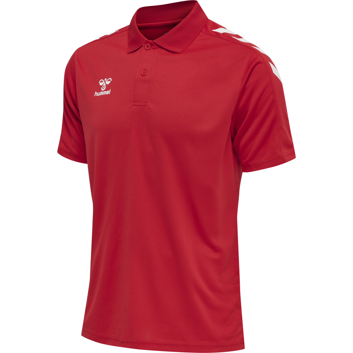 hmlCORE XK FUNCTIONAL POLO, TRUE RED, packshot